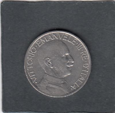 Beschrijving: 2 Lira EMANUELE III  